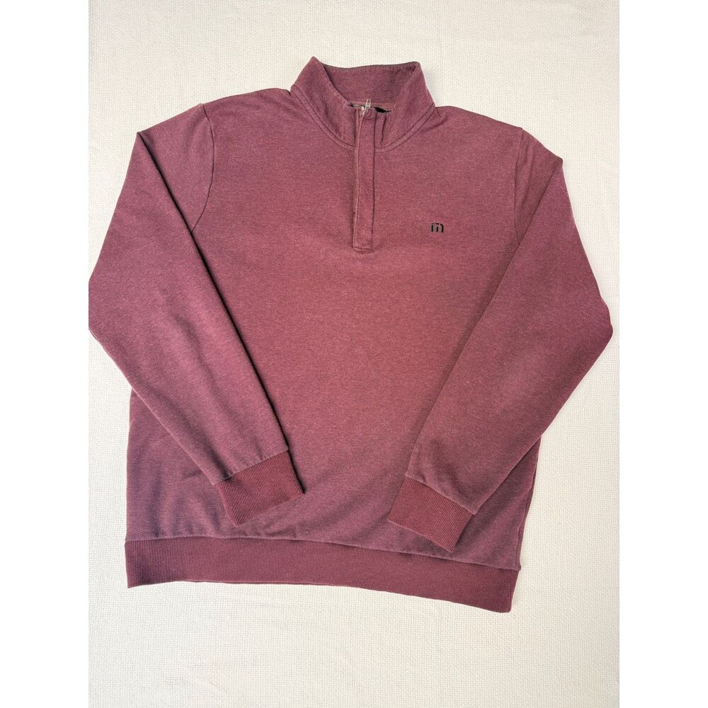 Travis Mathew Quarter sweater golf dad preppy athletic outdoor golfwear